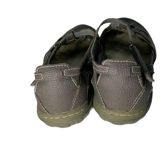 JBU by Jambu Sydney Gray Cutout Memory Foam Comfort Sandal Size 8.5M - Picture 5 of 13